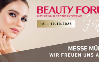 Treffen Sie uns auf dem BEAUTY FORUM Festival 2025 in München!
