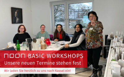 NOON Aesthetics kennenlernen: Jetzt zu unseren neuen Basic Workshops in Kassel anmelden!