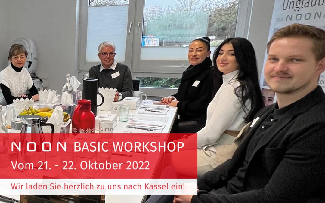 NOON Aesthetics kennenlernen: Basic Workshop am 21.10. – 22.10. in Kassel