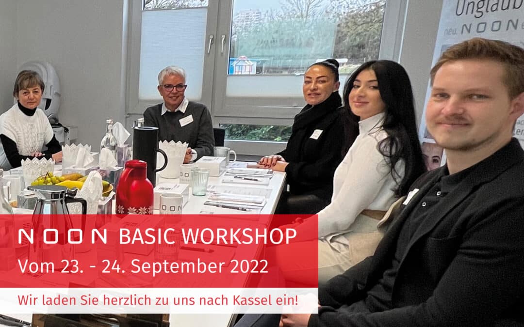 NOON Aesthetics kennenlernen: Basic Workshop am 23.09. – 24.09. in Kassel