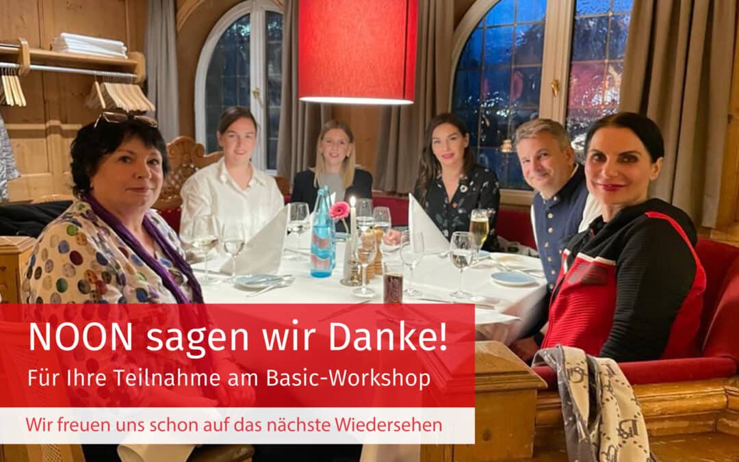 NOON Danke! Impressionen vom Basic-Workshop in Kassel