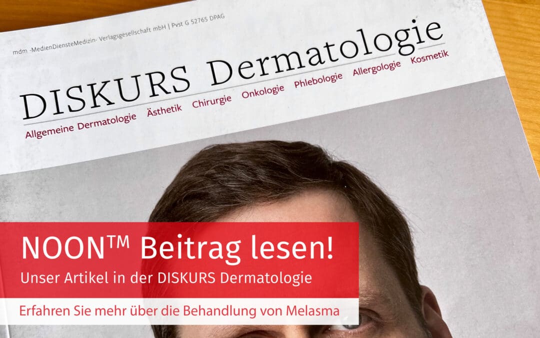 Unser Beitrag in der DISKURS Dermatologie: Erfolgreiche Behandlung von Hyperpigmentierung und Melasma