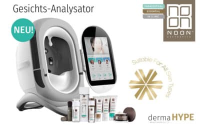 Professionelle Gesichtsanalyse mit dem Skin-Analysis-System