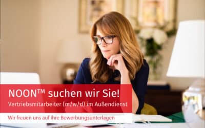 NOON Join Us! Wir suchen Sie als neuen Vertriebsmitarbeiter (m/w/d)!